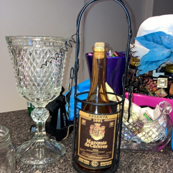 Vintage light up wine display - Picture 1 of 5